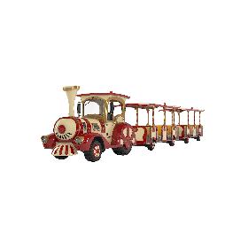 Touristic Wheel Train 3D model